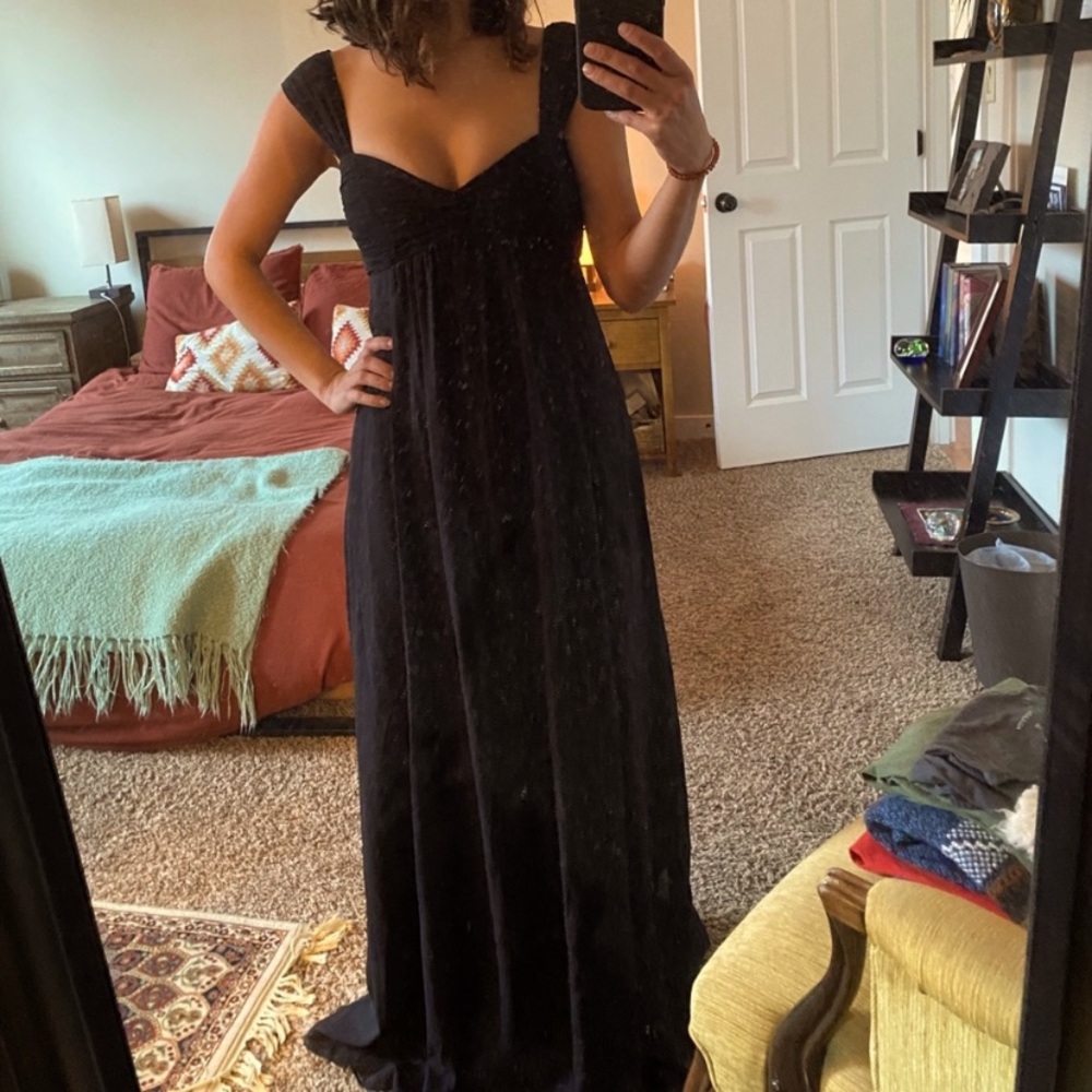 Black long dress sZ 2